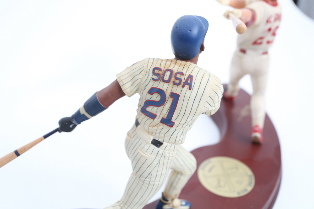 Danbury Mint Home Run Kings With Mark McGwire and Sammy Sosa