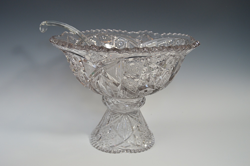 Punch Bowl with Ladle