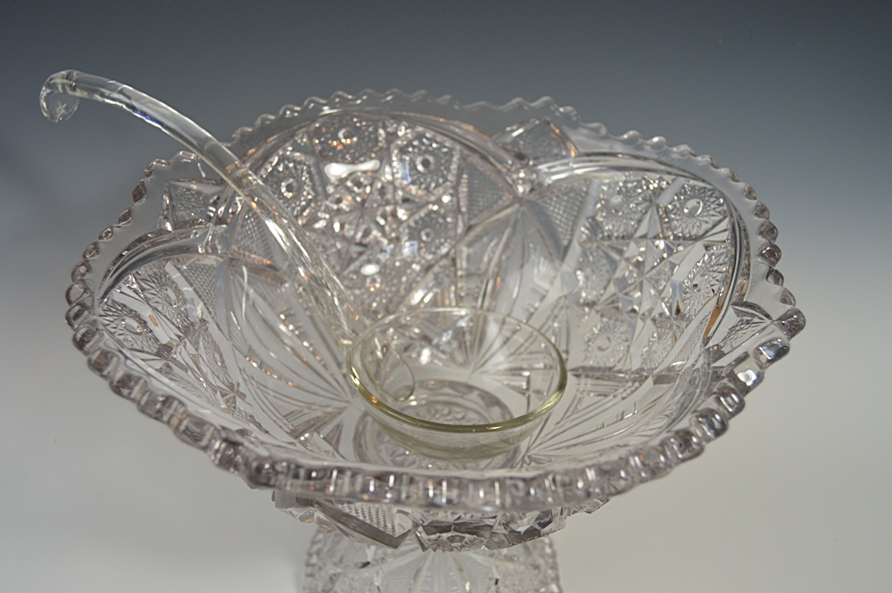 Punch Bowl with Ladle