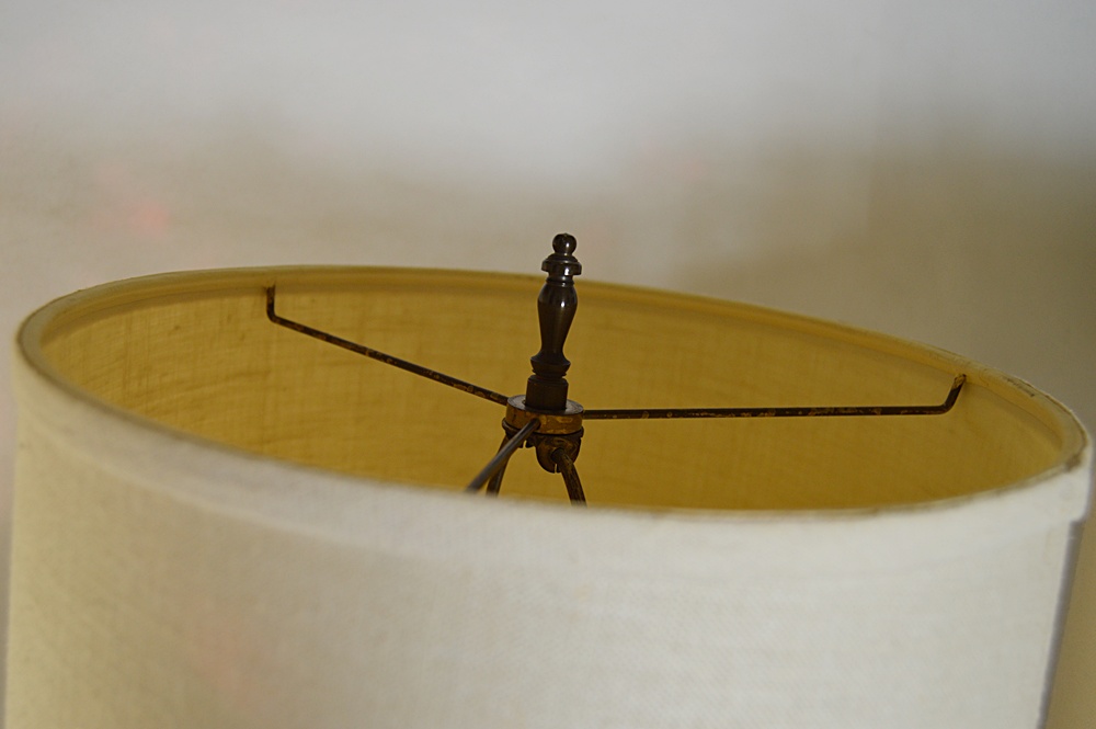 Pair of 1930s Figural Ceramic Lamps