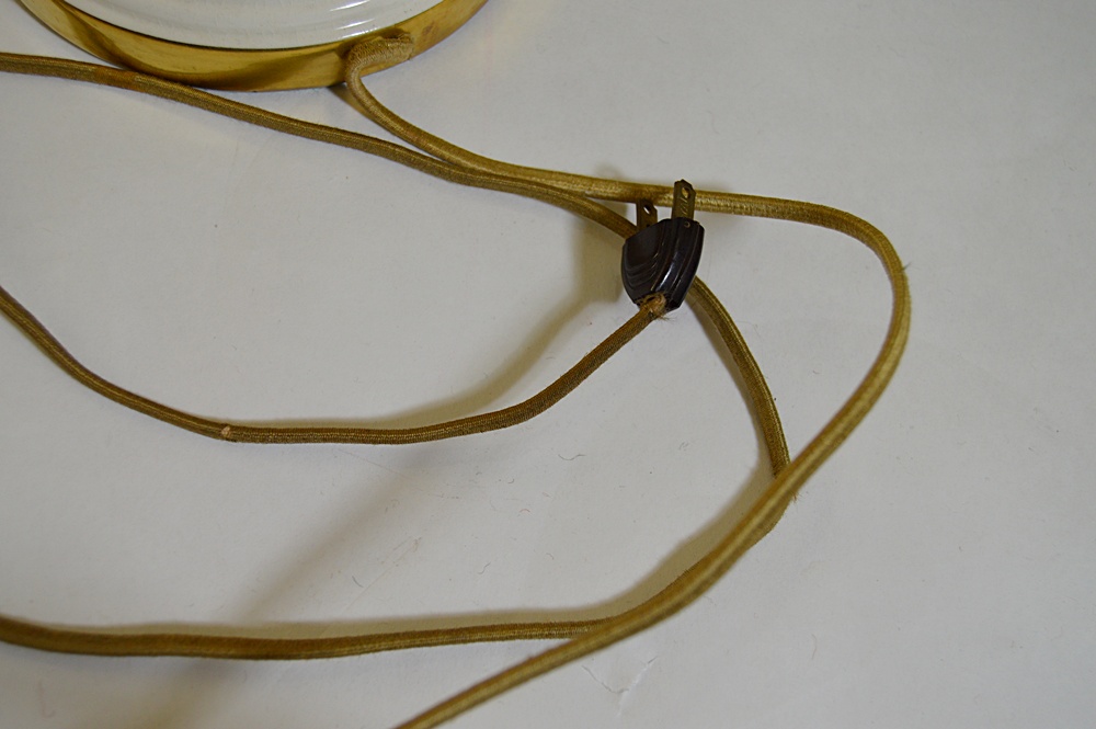 Pair of 1930s Figural Ceramic Lamps