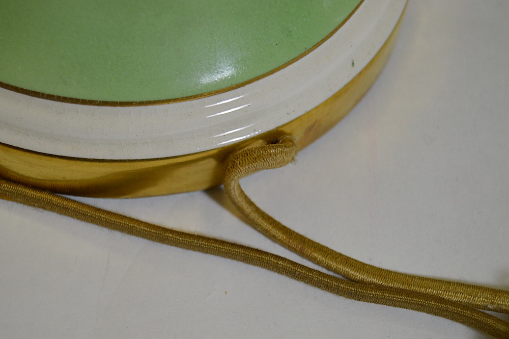 Pair of 1930s Figural Ceramic Lamps