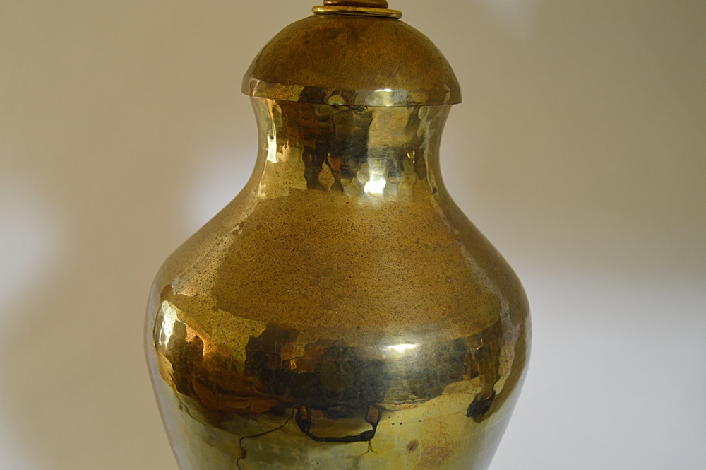 Pair of Brass Table Lamps