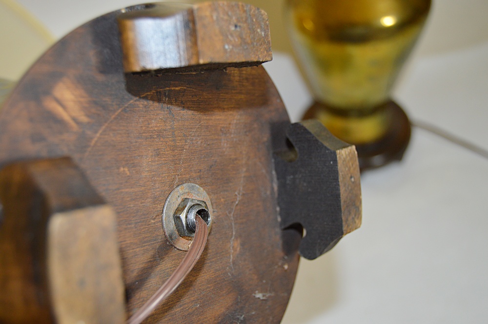 Pair of Brass Table Lamps