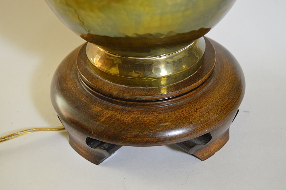 Pair of Brass Table Lamps