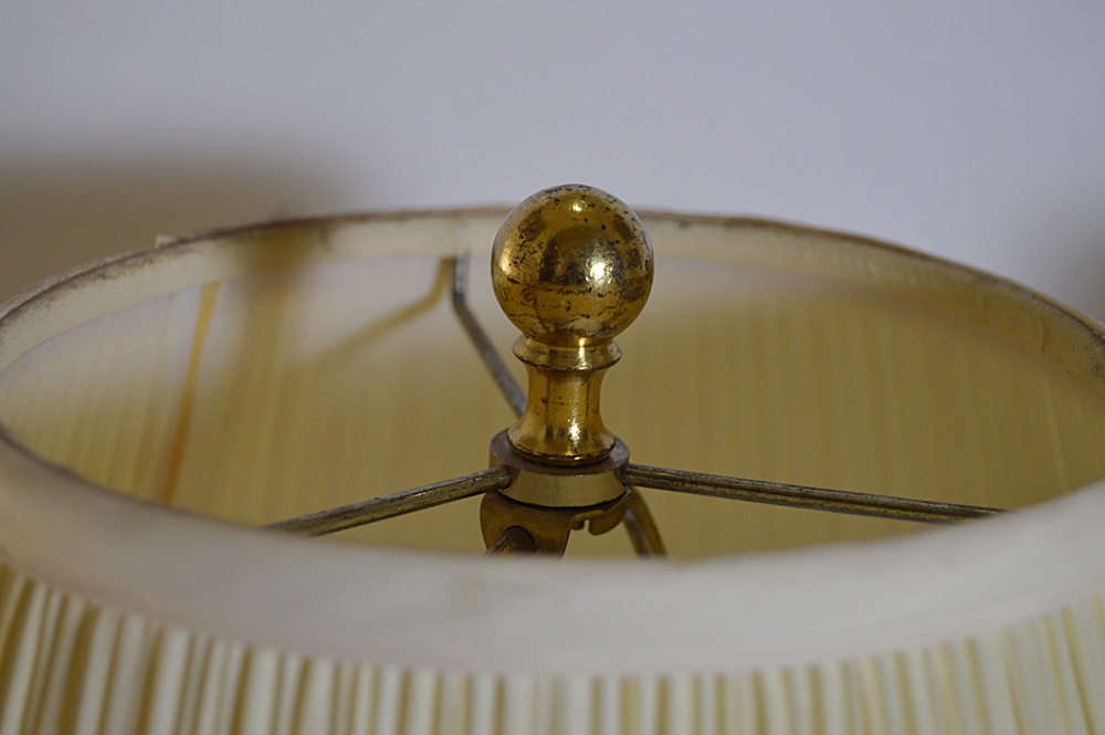 Pair of Brass Table Lamps