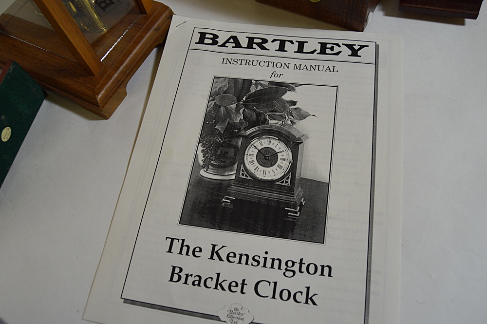 Collection of Wood Case Clocks with Hamilton