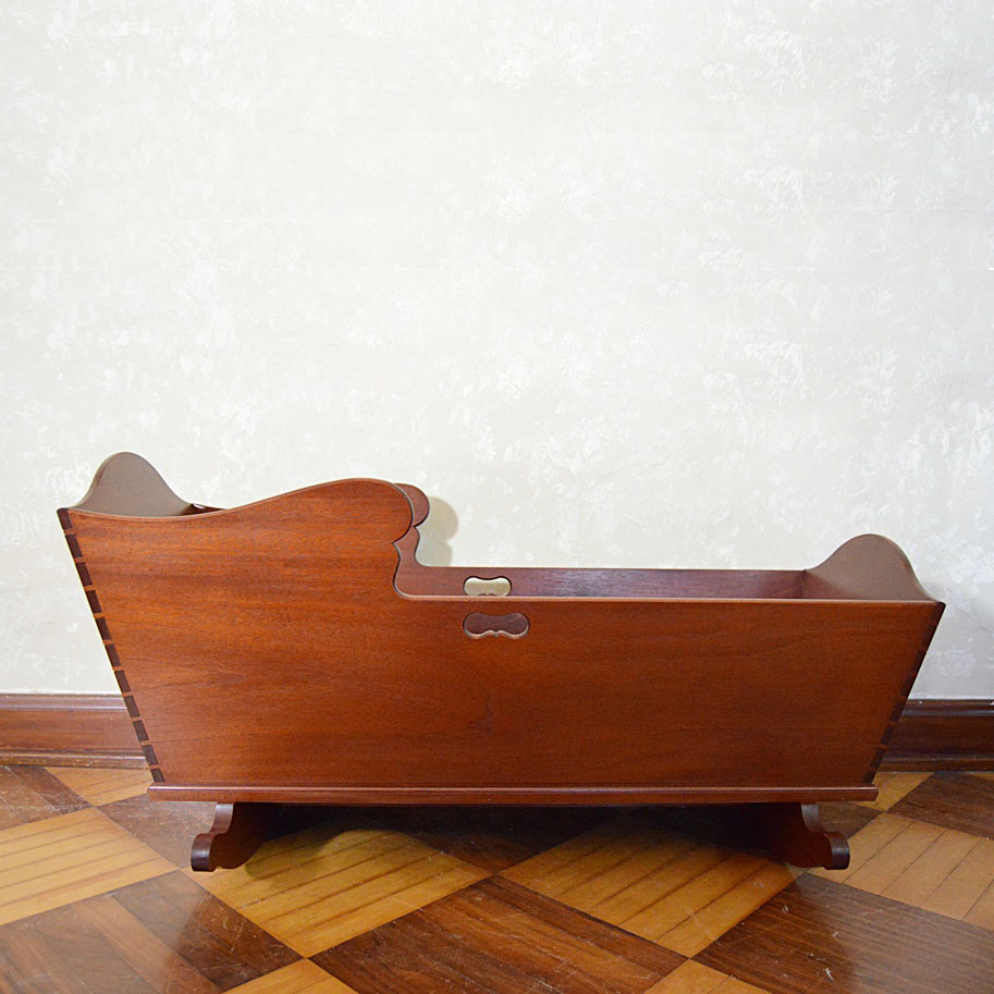 The Bartley Collection Mahogany Cradle
