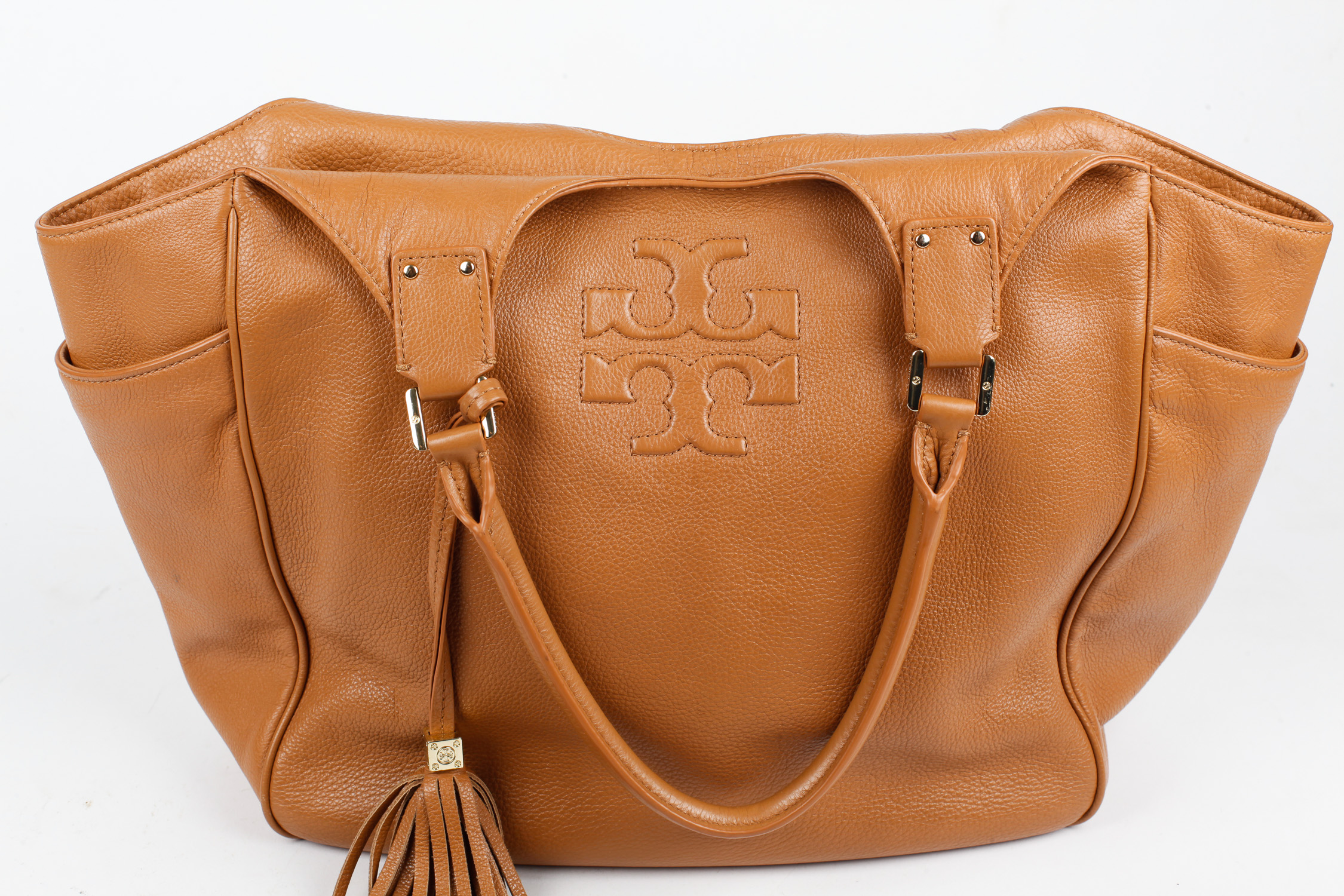 Leather Handbag by Tory Burch