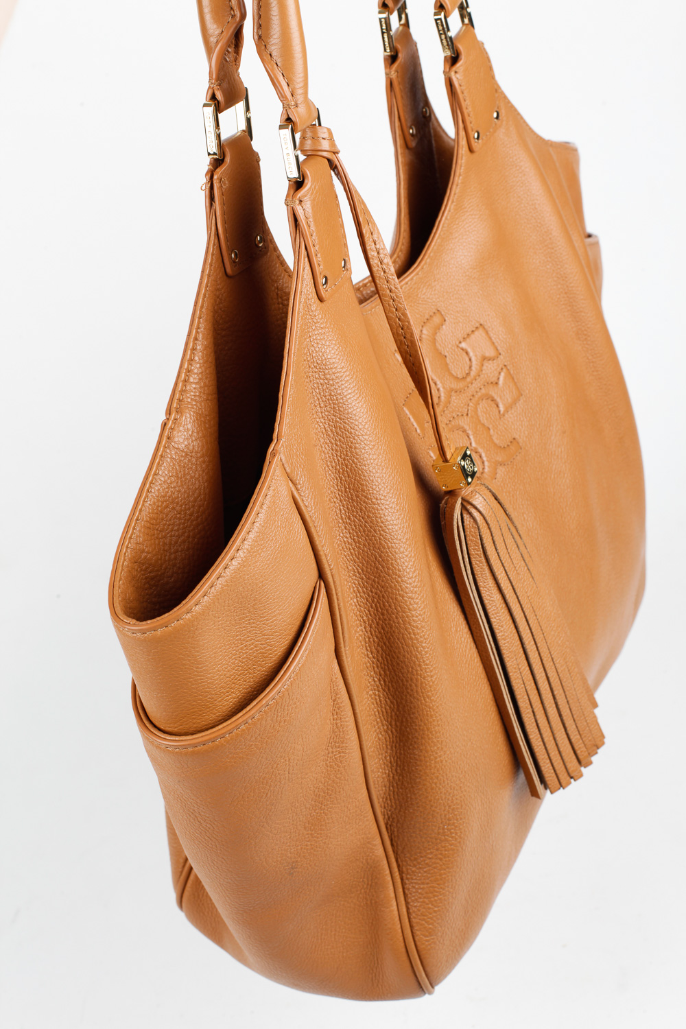 Leather Handbag by Tory Burch