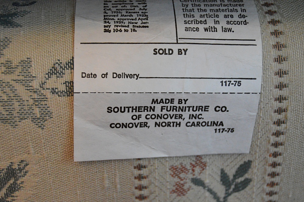 Chippendale Style Camel Back Sofa