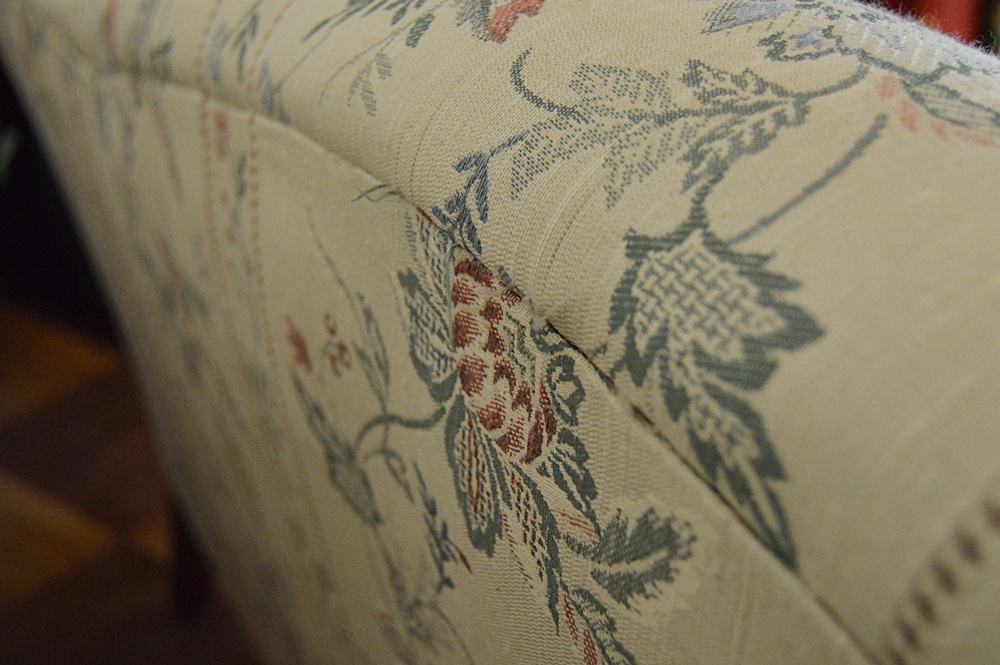 Chippendale Style Camel Back Sofa