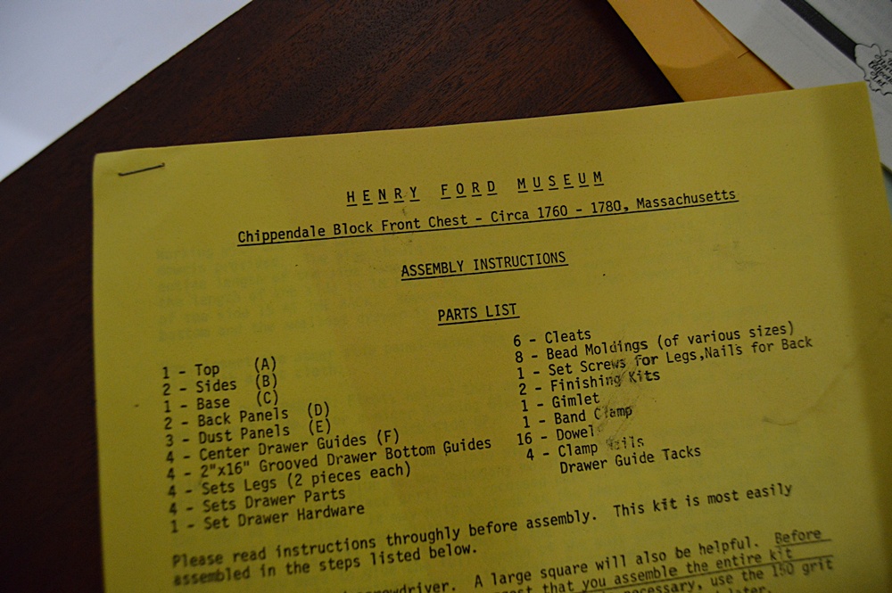 The Bartley Collection Chippendale Style Mahogany Block Front Chest