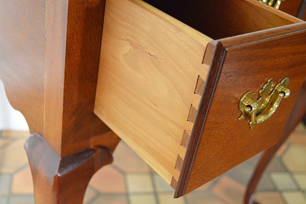 The Bartley Collection Queen Anne  Style Mahogany Sideboard