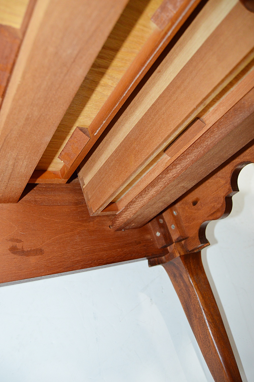 The Bartley Collection Queen Anne  Style Mahogany Sideboard