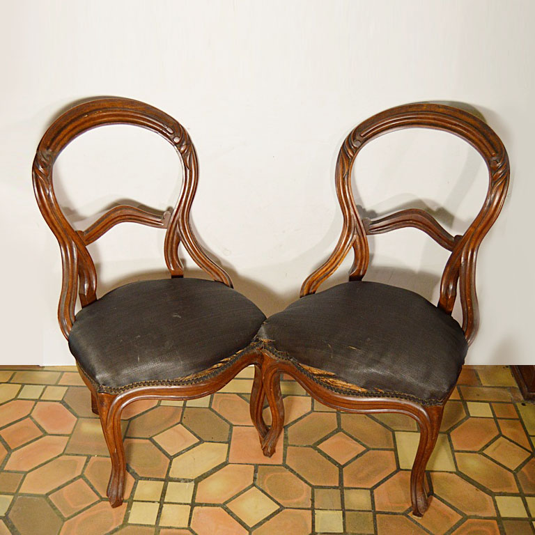 Pair of Victorian Parlor Chairs