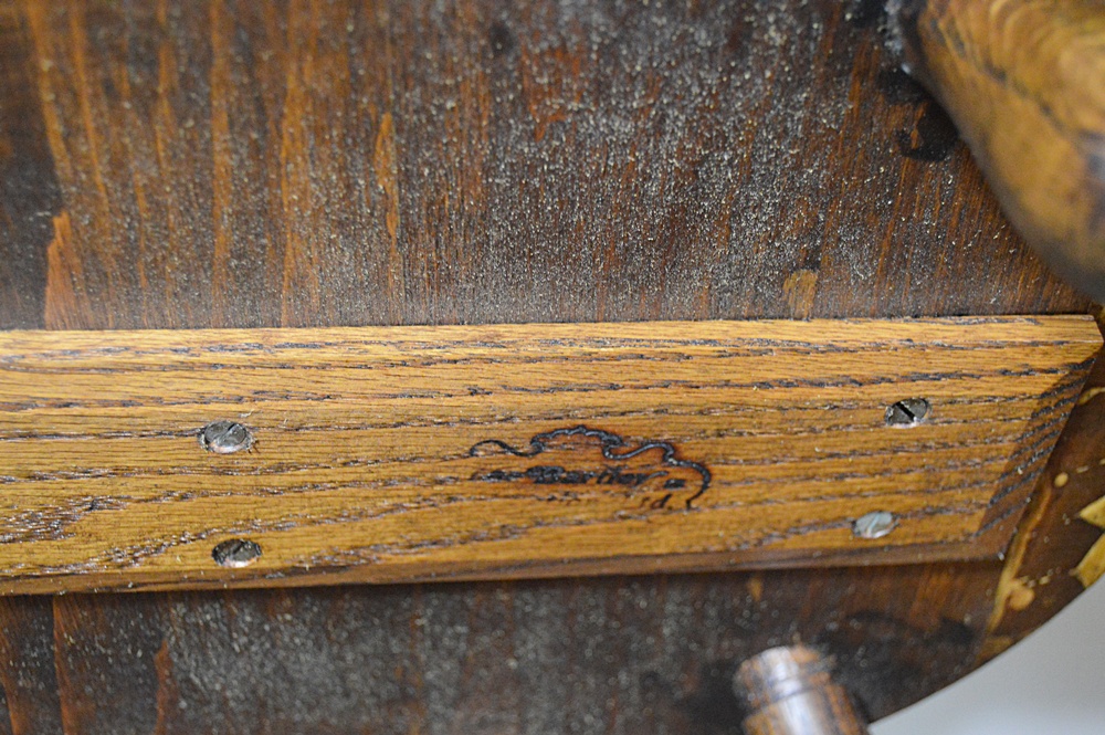 Pair of Mahogany Windsor Style Armchairs