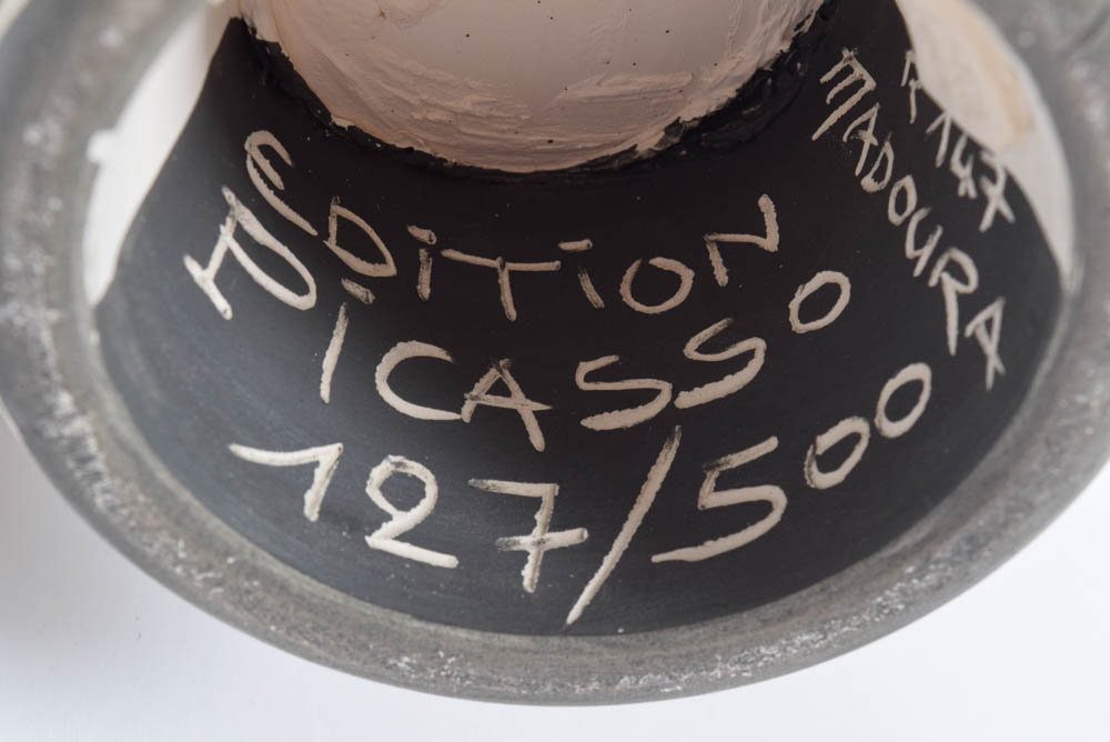 Signed Pablo Picasso Original Madoura Vessel