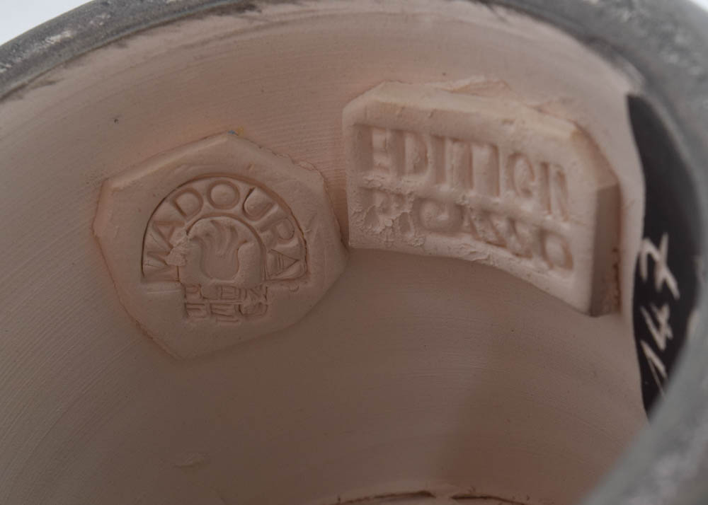 Signed Pablo Picasso Original Madoura Vessel