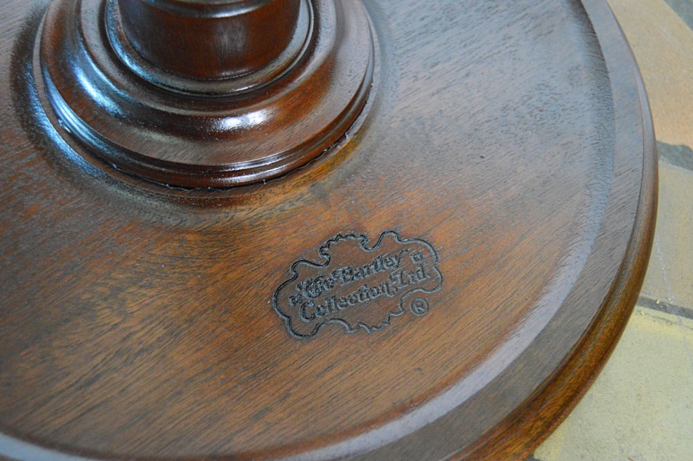 The Bartley Collection Queen Anne Style Mahogany Brandy Stand