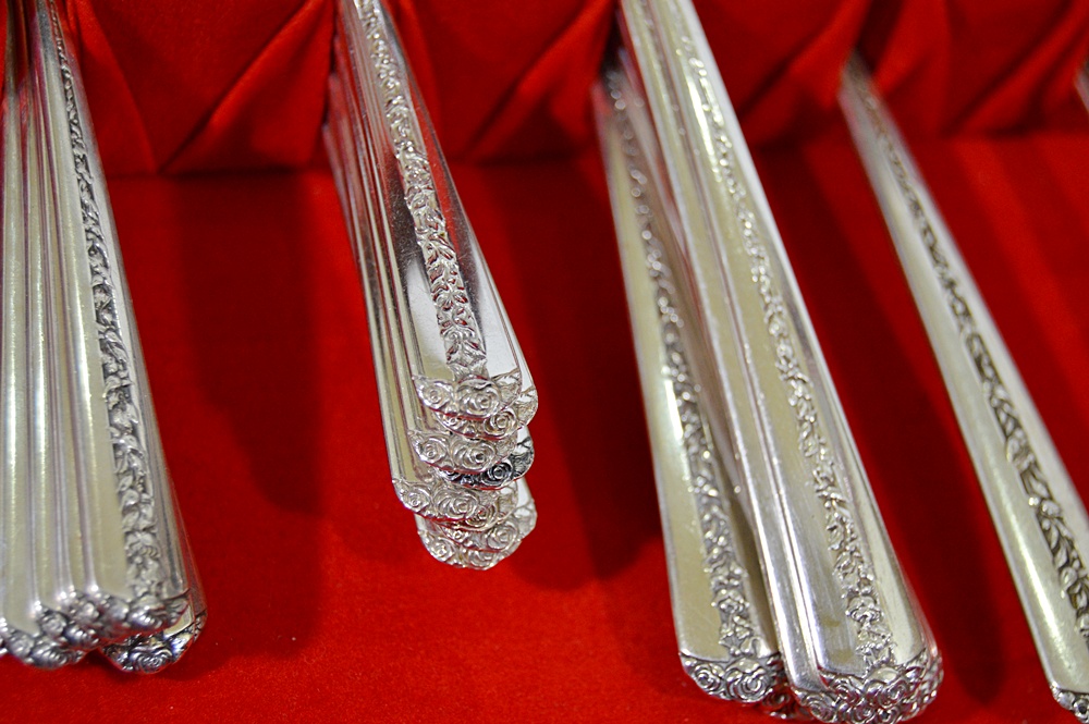 Towle "Rambler Rose" Sterling Silver Flatware, 8-Place Settings