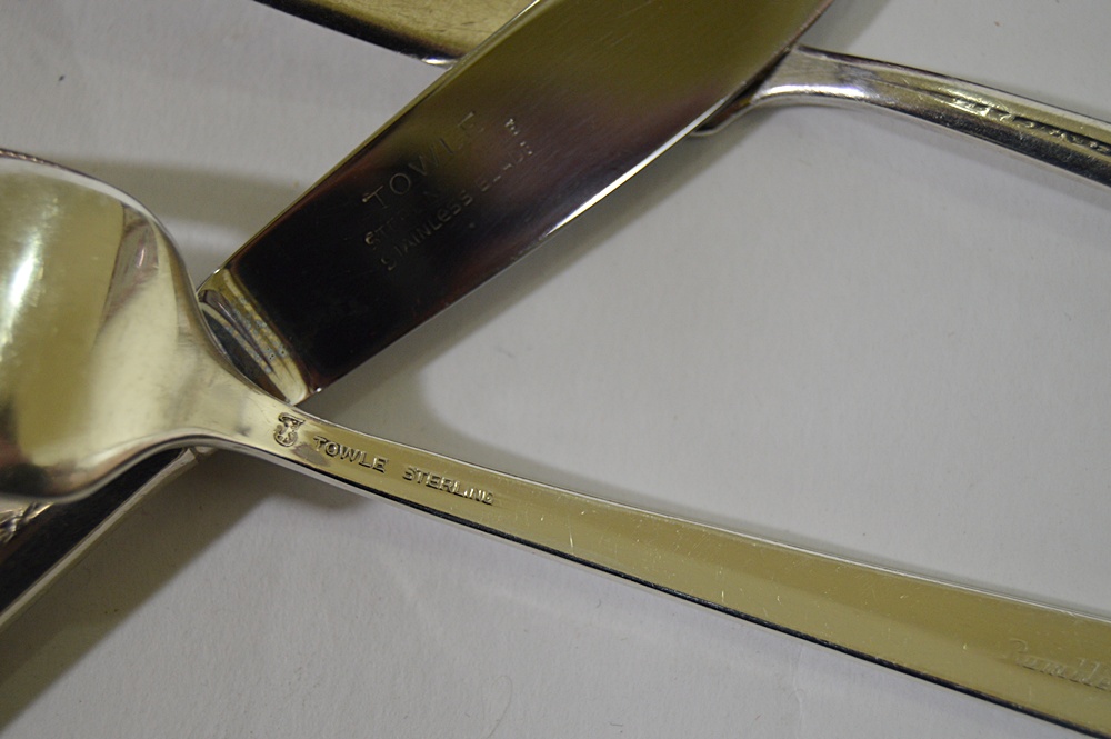 Towle "Rambler Rose" Sterling Silver Flatware, 8-Place Settings