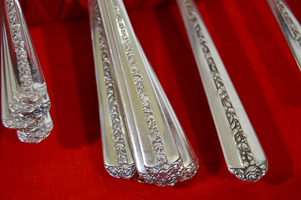 Towle "Rambler Rose" Sterling Silver Flatware, 8-Place Settings