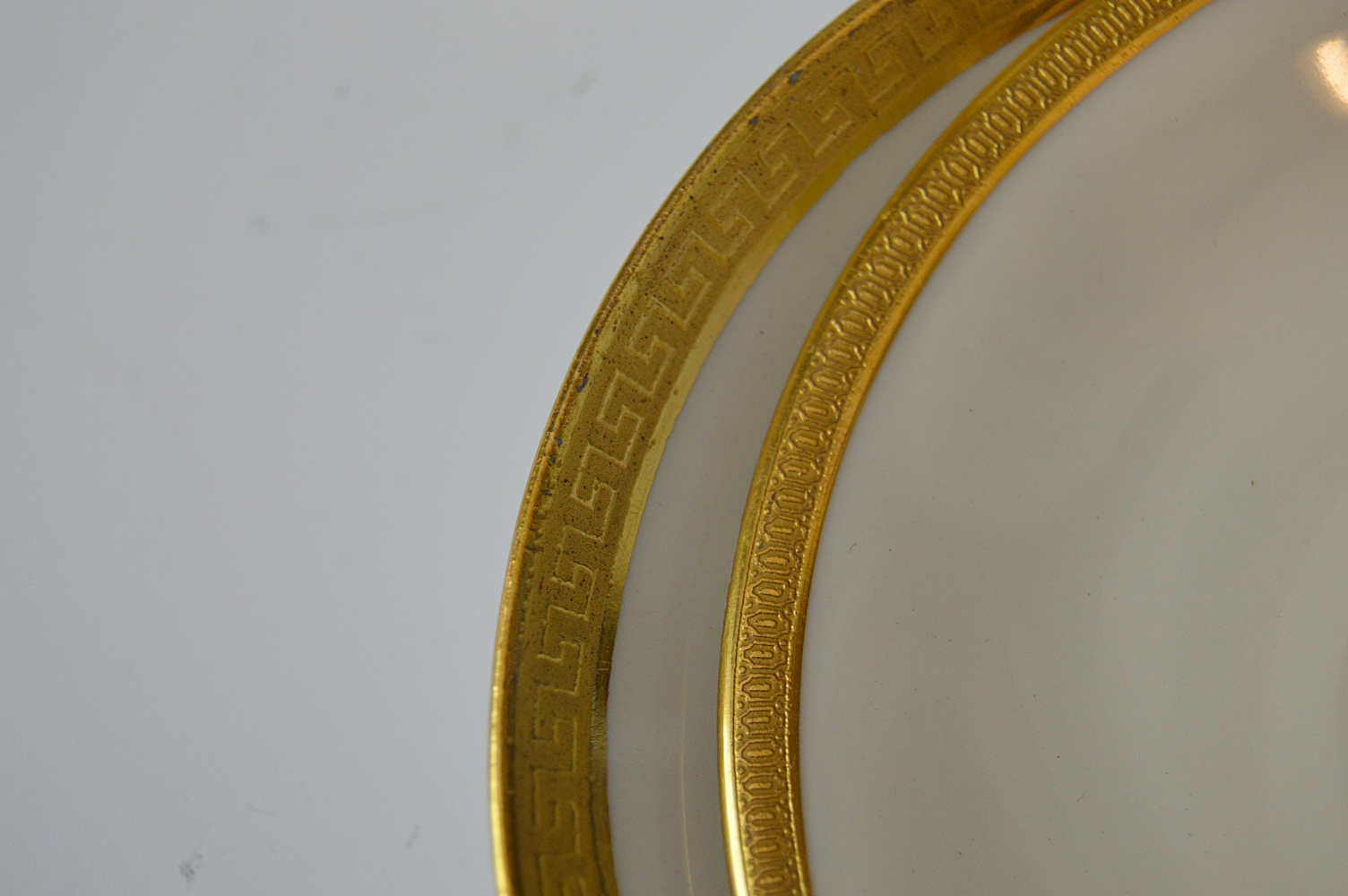 French Limoges China Demitasse Cups and Saucers