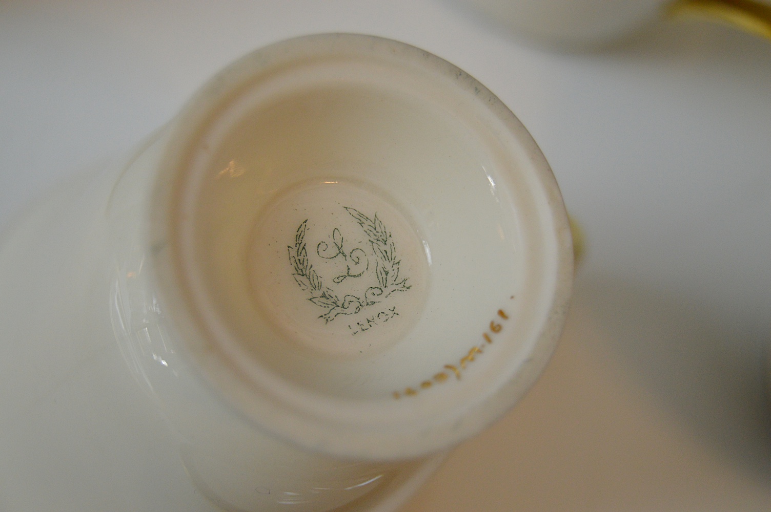 French Limoges China Demitasse Cups and Saucers