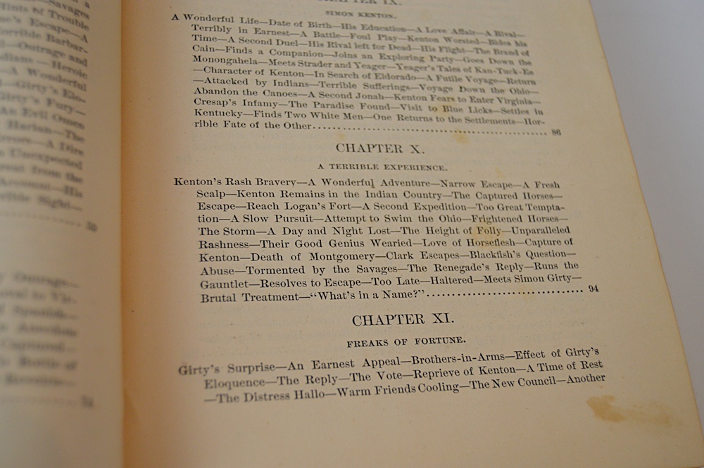Antique 1883 Volume of "Pioneer Heroes and Heroines"