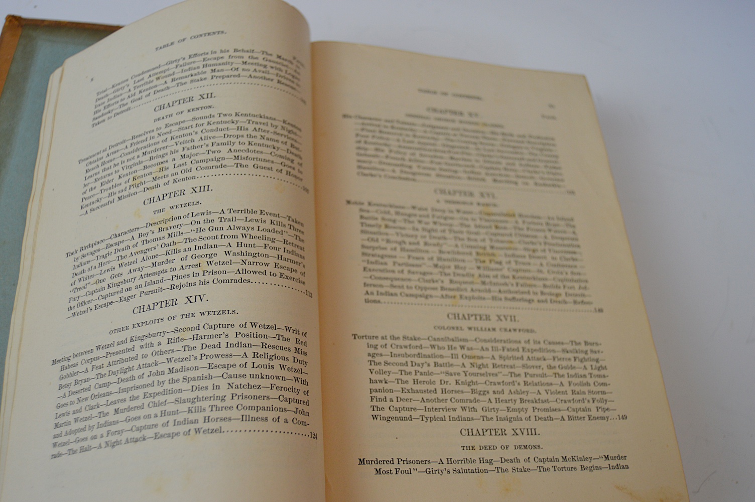 Antique 1883 Volume of "Pioneer Heroes and Heroines"