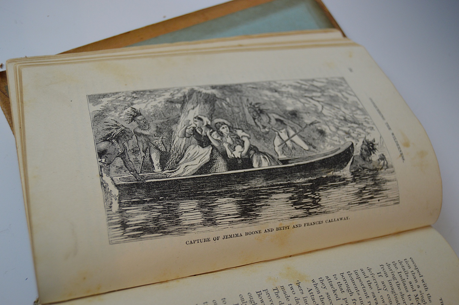 Antique 1883 Volume of "Pioneer Heroes and Heroines"