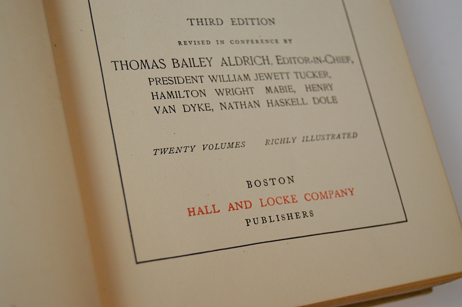 1902 Volume V of "A Book of Famous Myths & Legends"