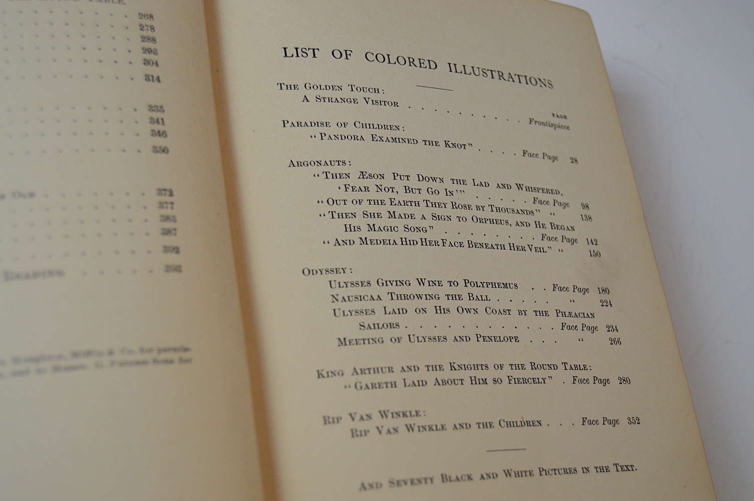 1902 Volume V of "A Book of Famous Myths & Legends"