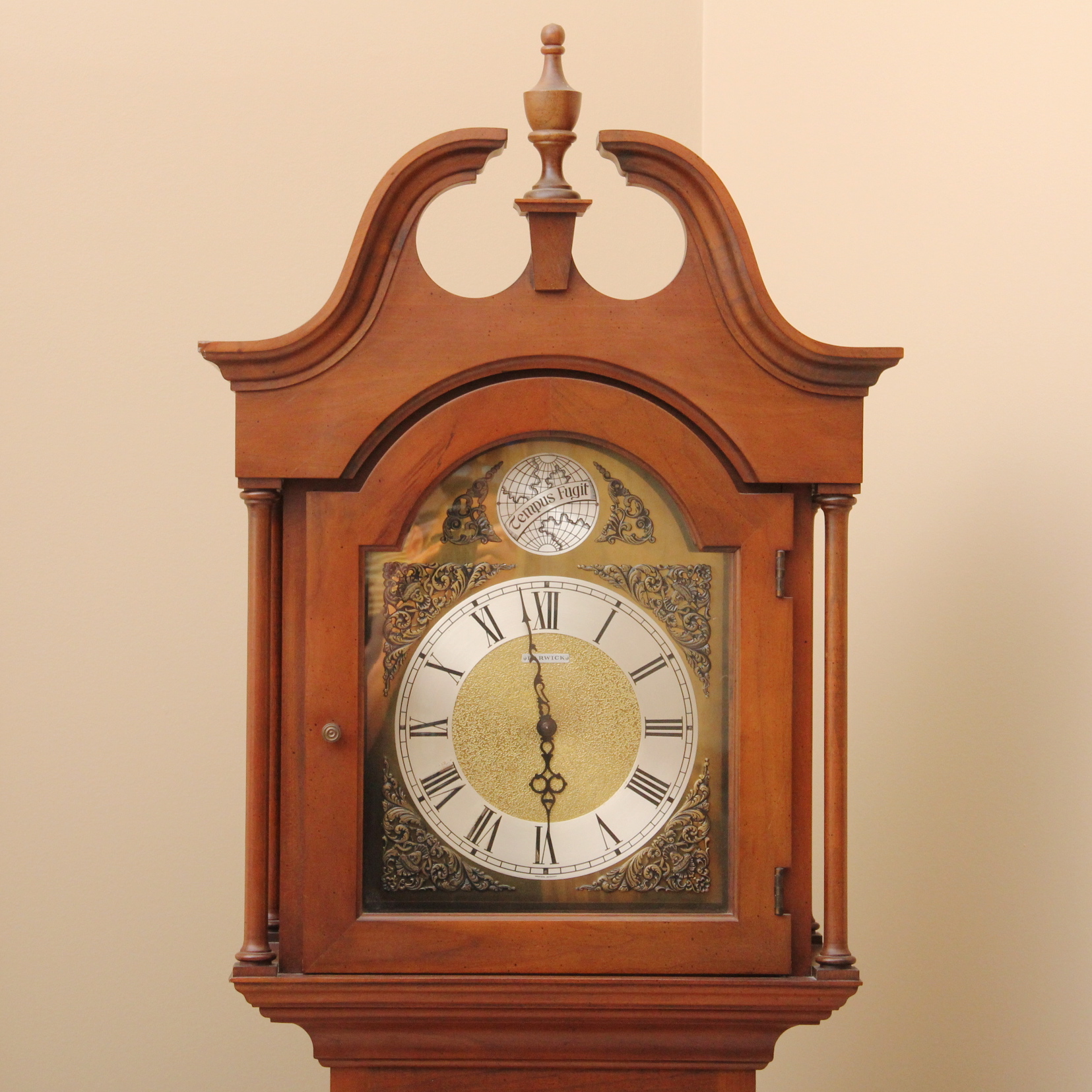 Howard Miller Barwick Maple Grandfather Clock