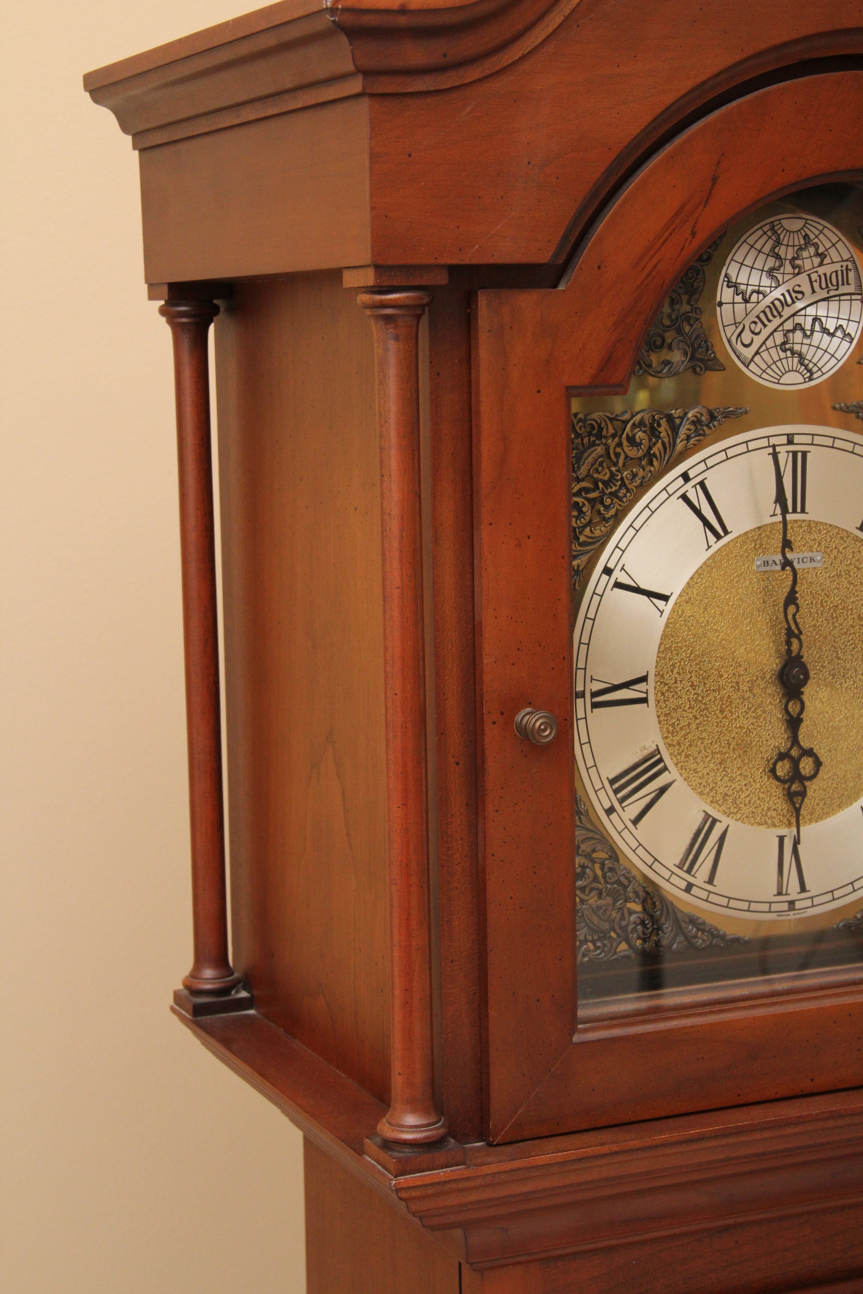 Howard Miller Barwick Maple Grandfather Clock