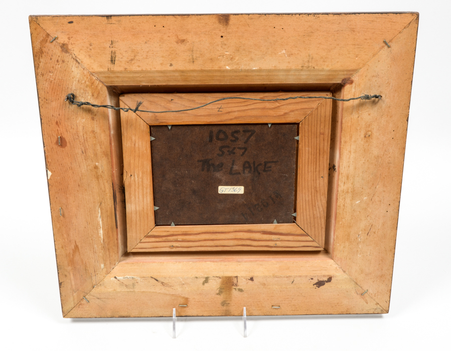 Oil on Board Painting by Gerry Von Trier