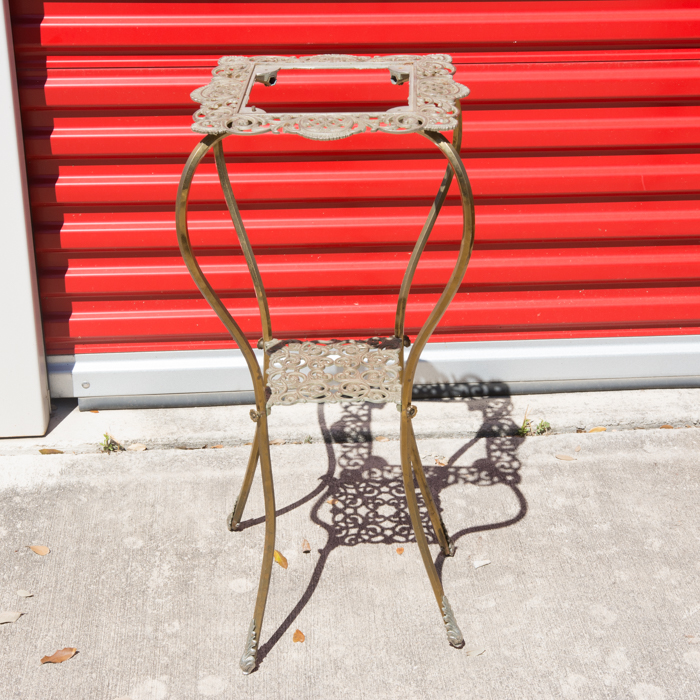 Cast Iron Accent Table