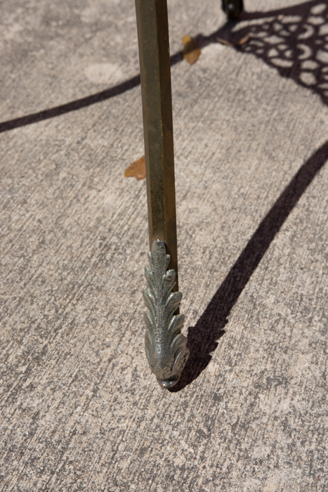 Cast Iron Accent Table