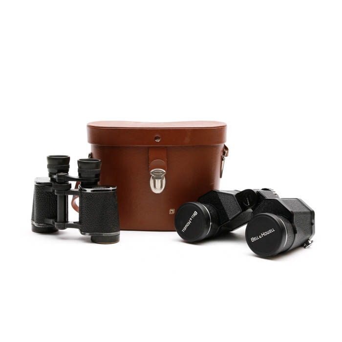 Carl Zeiss Jena and Bell and Howell Binoculars