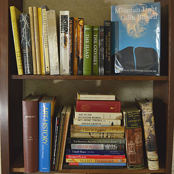Books on Art, Antiques and History, with a Signed Galen Rowell