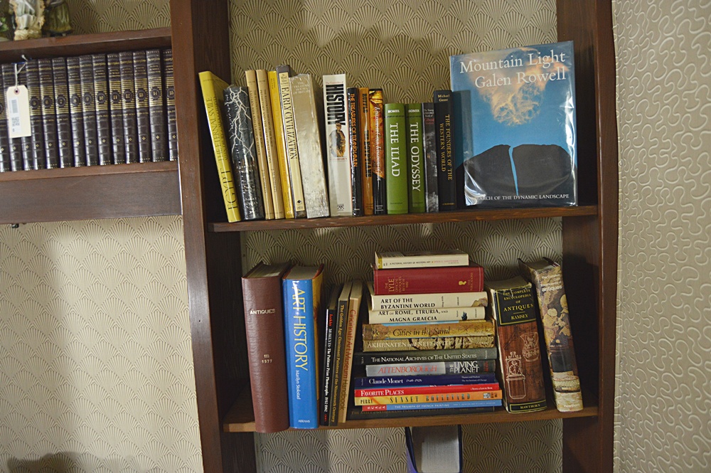 Books on Art, Antiques and History, with a Signed Galen Rowell