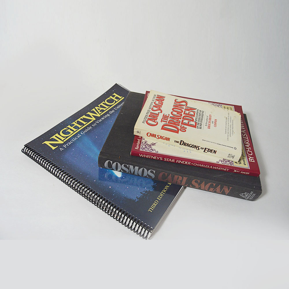 Books on the Stars and "Cosmos" by Carl Sagan