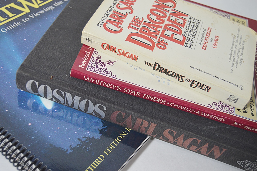 Books on the Stars and "Cosmos" by Carl Sagan