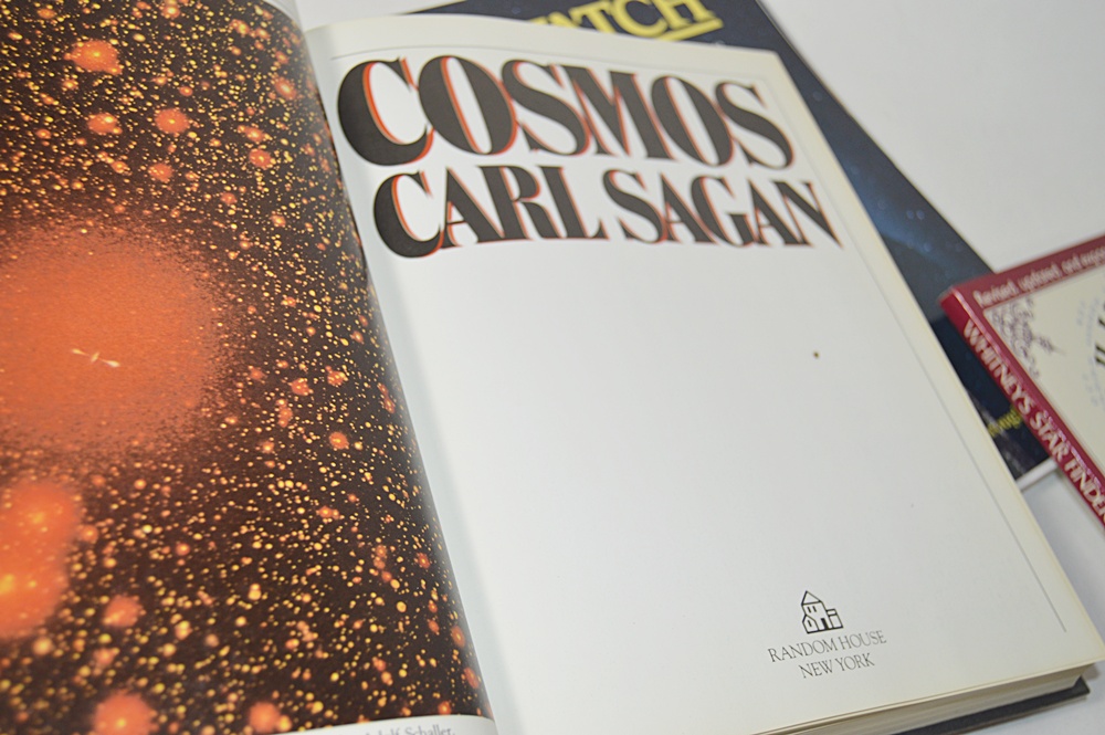 Books on the Stars and "Cosmos" by Carl Sagan