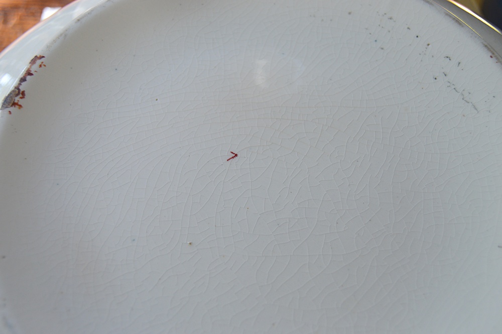 The Bartley Collection Queen Anne  Mahogany Stand with Vintage Pitcher and Bowl Set