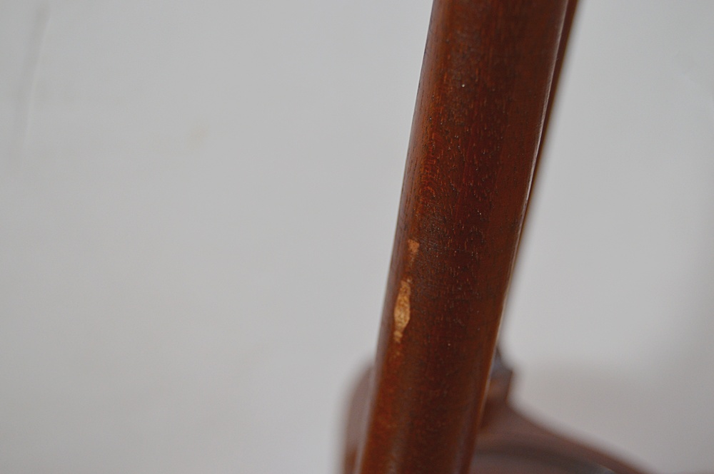 The Bartley Collection Queen Anne  Mahogany Stand with Vintage Pitcher and Bowl Set