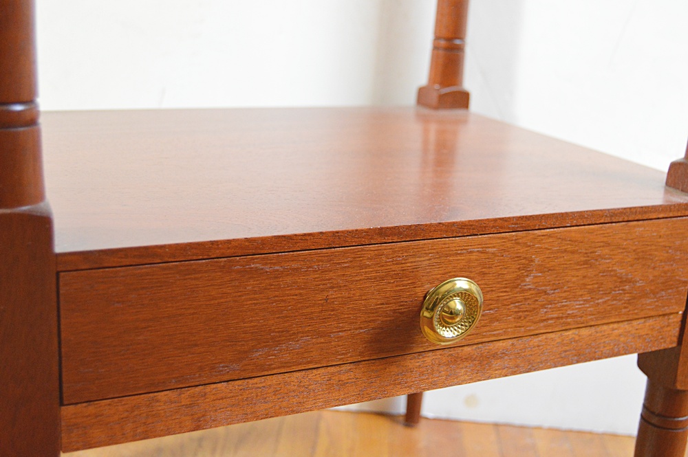 The Bartley Collection Mahogany Side Table or Nightstand