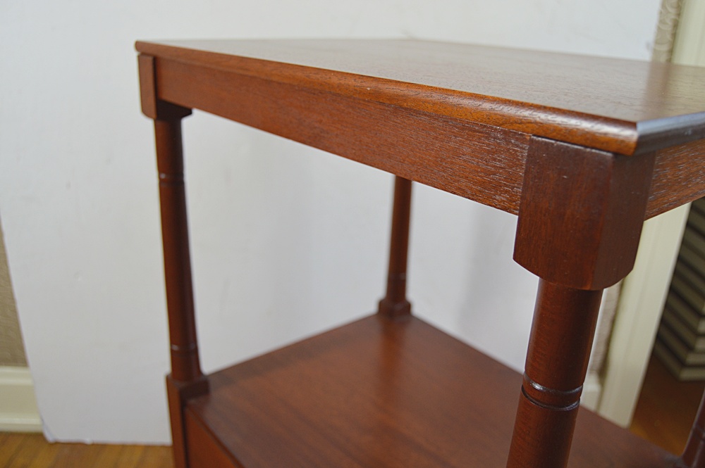 The Bartley Collection Mahogany Side Table or Nightstand