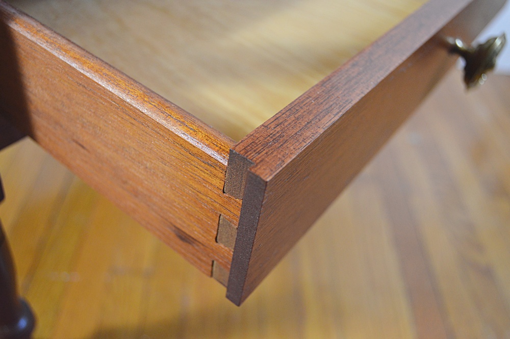 The Bartley Collection Mahogany Side Table or Nightstand